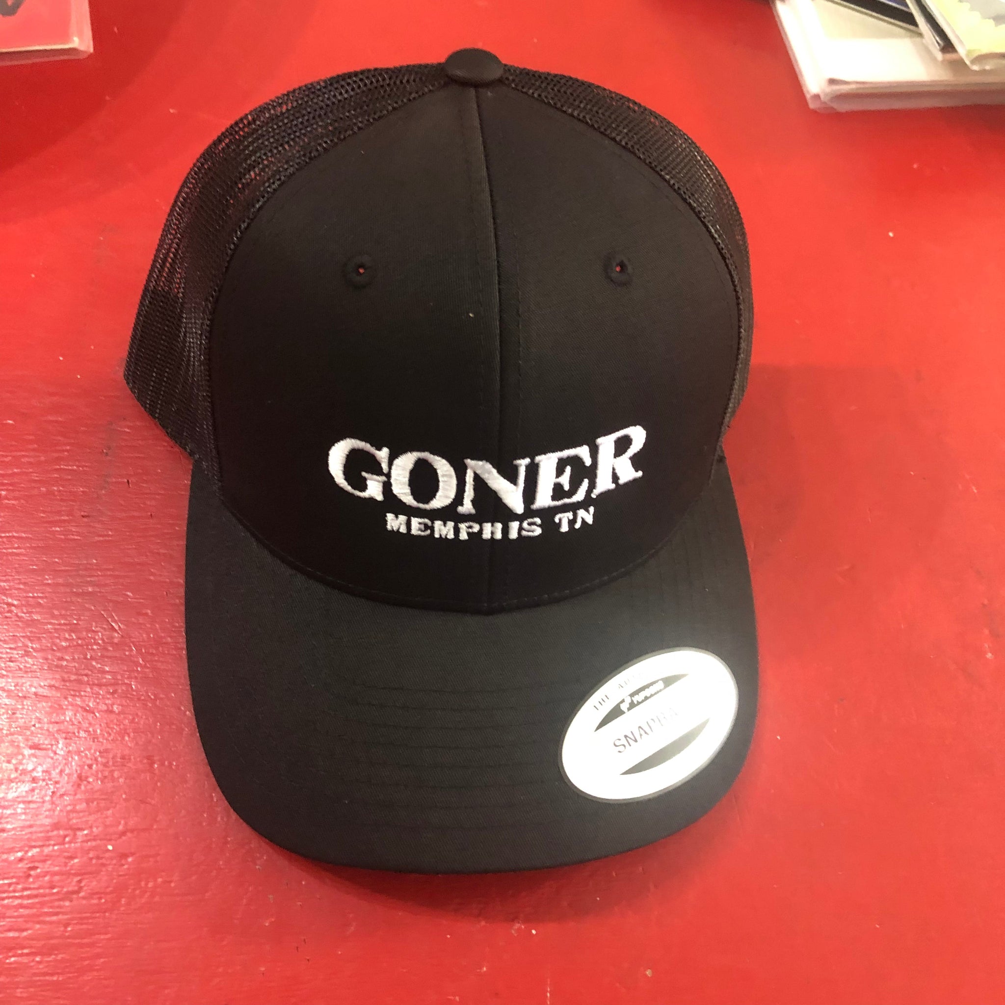Goner Trucker Hat - "GONER MEMPHIS TN" Design