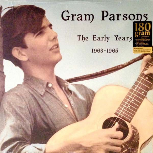 Gram Parsons - Early Years 1963-1965 [PICTURE DISC] – Goner Records