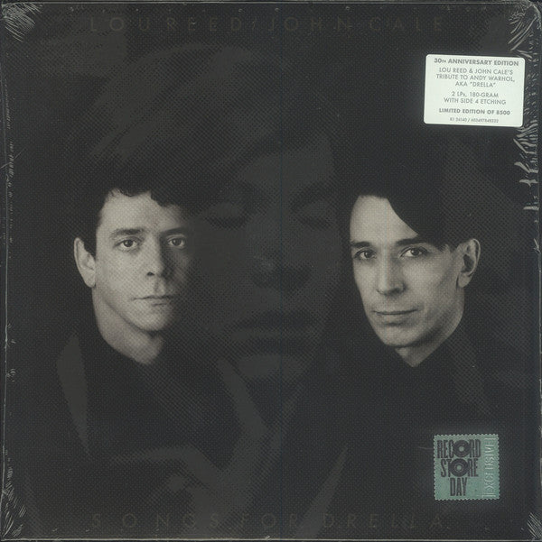 Lou Reed John Cale Songs for Drella レコード Lou Reed & John Cale - Songs For Drella [RSD] – Goner Records