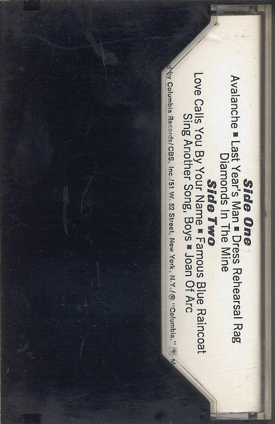 Leonard Cohen : Songs Of Love And Hate (Cass, Album)