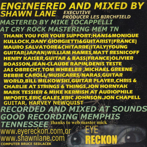 Shawn Lane : The Tri-Tone Fascination (CD, Album)