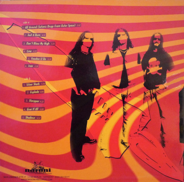 Nightstalker (2) : Just A Burn (LP, Album, Ltd, Ora)