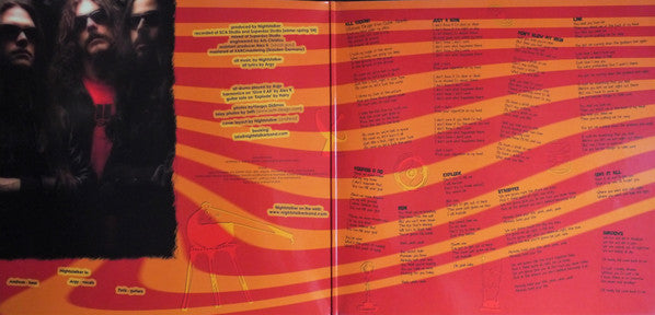 Nightstalker (2) : Just A Burn (LP, Album, Ltd, Ora)