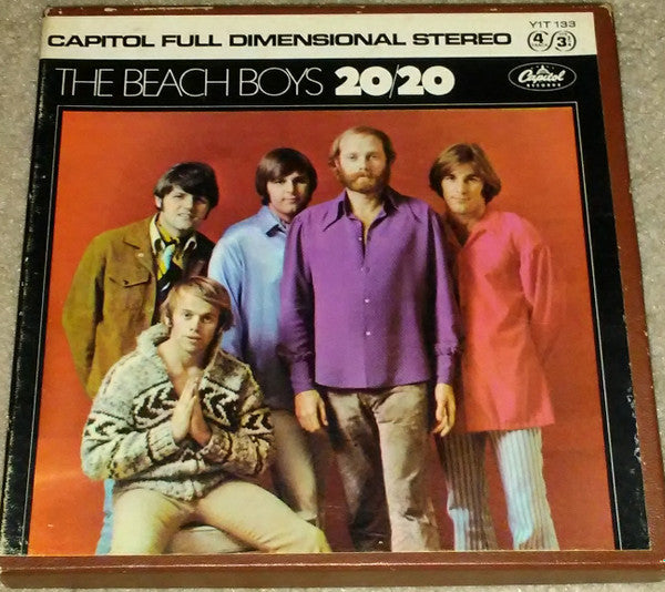 The Beach Boys : 20/20 (Reel, 4tr Stereo, 7" Reel, Album)