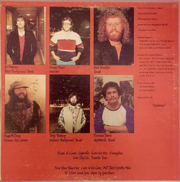 Steelwind (3) : Mask Of A Lover (LP, Album)