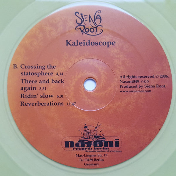 Siena Root : Kaleidoscope (LP, Ltd, Yel)