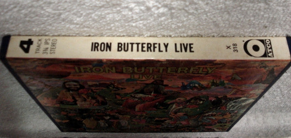 Iron Butterfly : Live (Reel, 4tr Stereo, 7" Reel, Album)