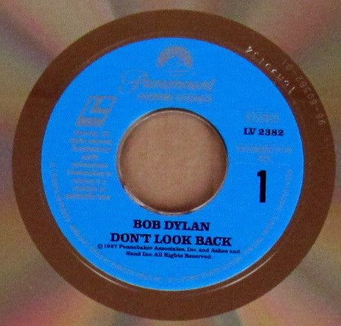 Bob Dylan : Dont Look Back (Laserdisc, 12")