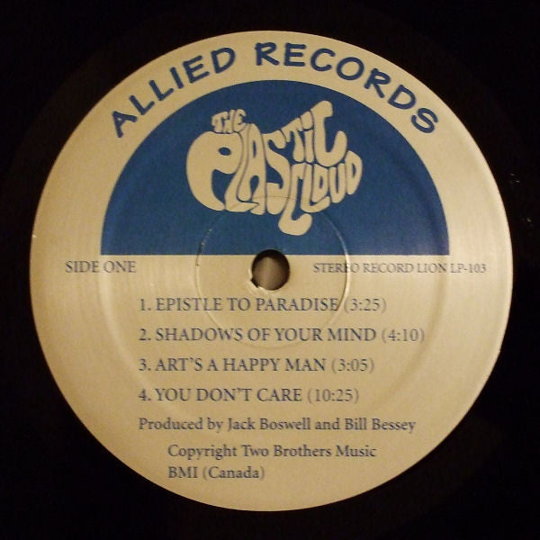 The Plastic Cloud : The Plastic Cloud (LP, Album, RE, Gat)