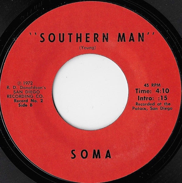 SOMA (63) : Tell Mama (7")