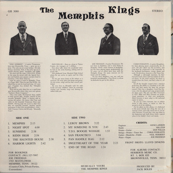 The Memphis Kings* : The Memphis Kings (LP)