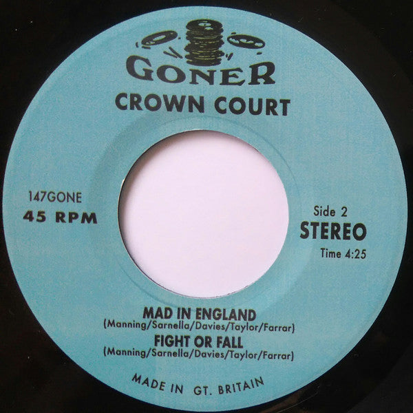 Crown Court : Mad In England (7", EP)