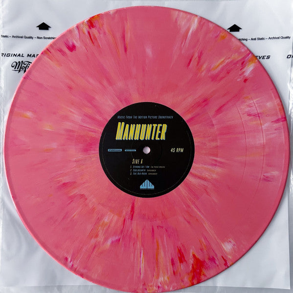 Various : Manhunter (Music From The Motion Picture Soundtrack) (2x12", Album, Comp, Dlx, RE, RM, Red)