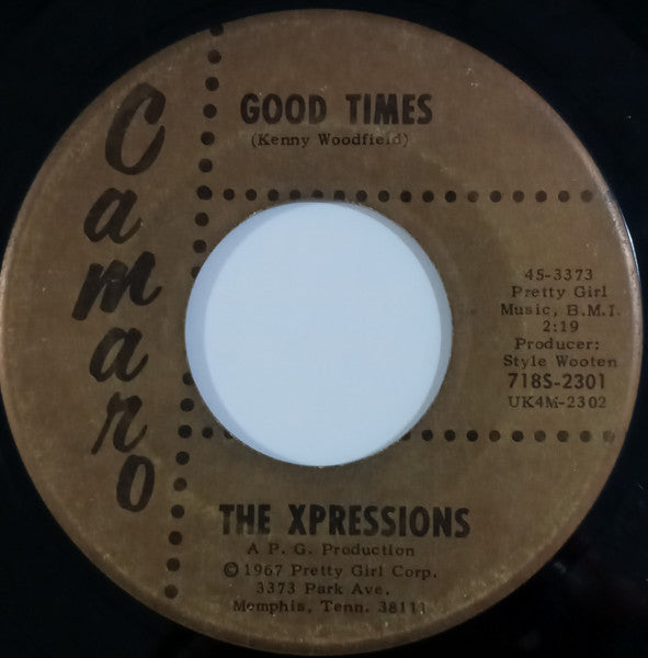 The Xpressions : Good Times/ Love You Lost (7", Single)