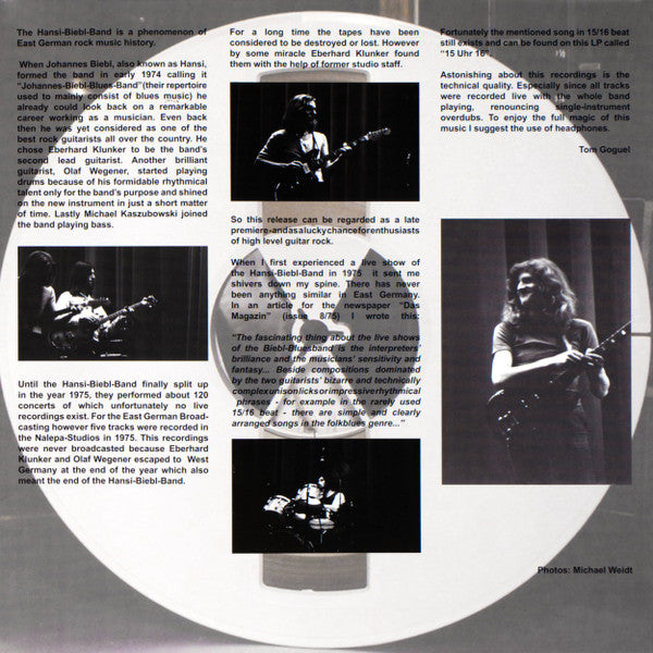 Hansi Biebl Band : Savannah (LP, Album, Ltd, Dar)