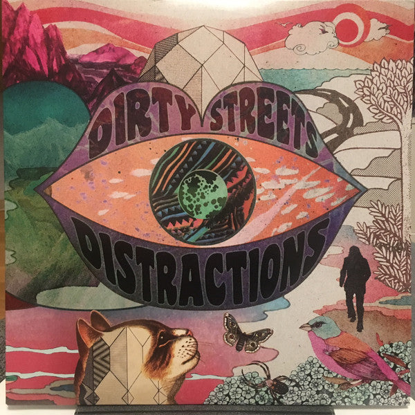 The Dirty Streets : Distractions (LP, Red)