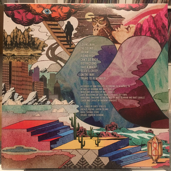The Dirty Streets : Distractions (LP, Red)