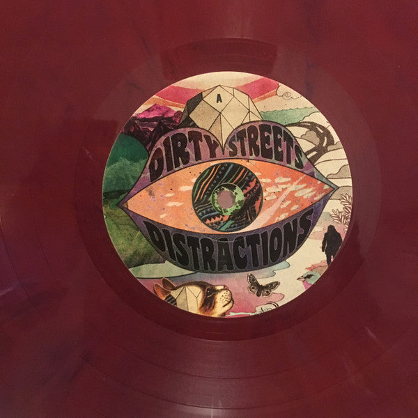 The Dirty Streets : Distractions (LP, Red)