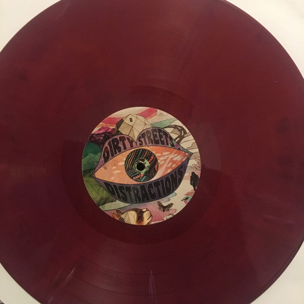 The Dirty Streets : Distractions (LP, Red)
