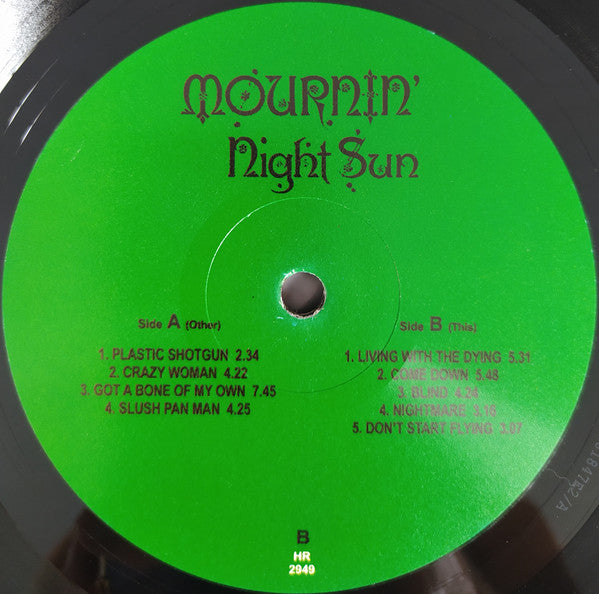 Night Sun : Mournin' (LP, Album, RE)