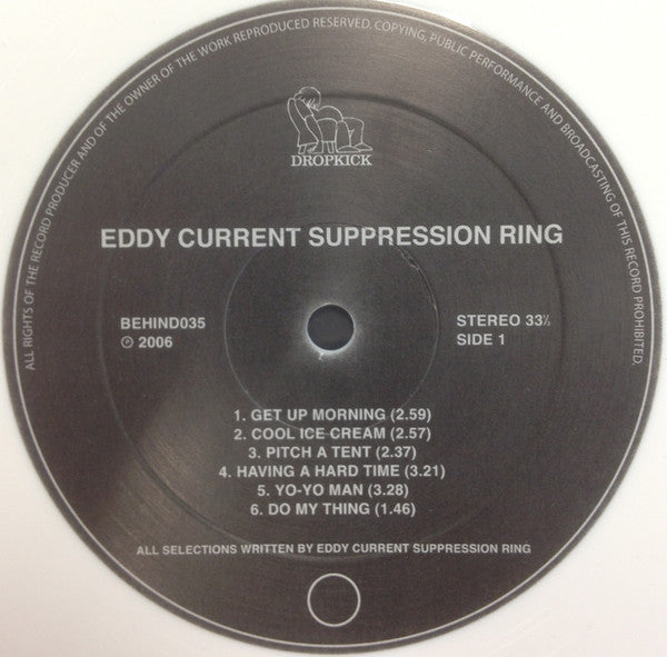 Eddy Current Suppression Ring : Eddy Current Suppression Ring (LP, Album, Whi)
