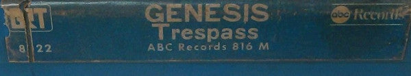Genesis : Trespass (8-Trk, Album, RE)