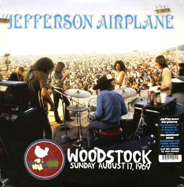 Jefferson Airplane : Woodstock (Sunday August 17, 1969) (3xLP, Album, Ltd, Blu)