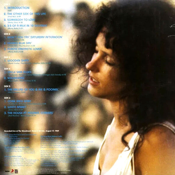 Jefferson Airplane : Woodstock (Sunday August 17, 1969) (3xLP, Album, Ltd, Blu)