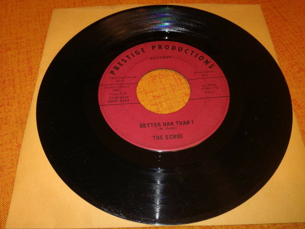 The Echos (3) : Keep On Running / Better Man Than I (7")