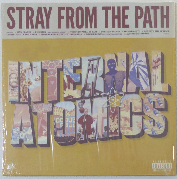 Stray From The Path : Internal Atomics (LP, Album, Ltd, Bee)