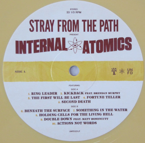 Stray From The Path : Internal Atomics (LP, Album, Ltd, Bee)
