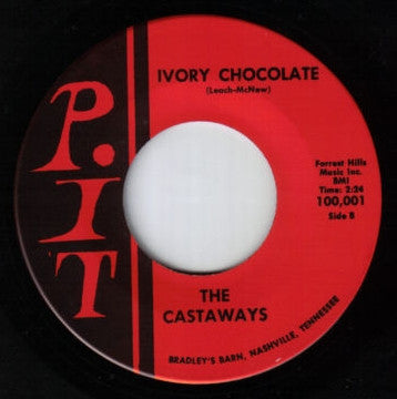 The Castaways (14) : If Our Love Is Strong / Ivory Chocolate (7", Single, Promo)