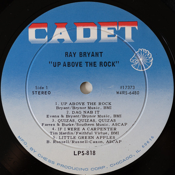 Ray Bryant : Up Above The Rock (LP, Album)