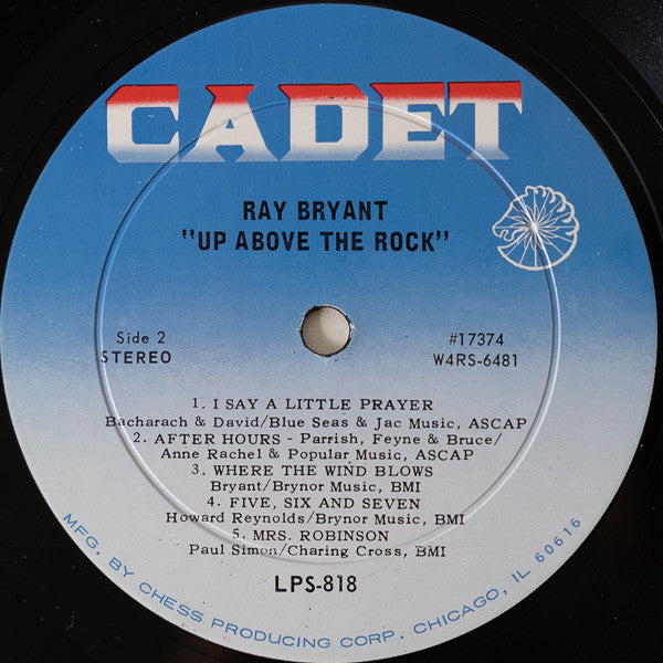 Ray Bryant : Up Above The Rock (LP, Album)