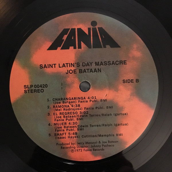 Joe Bataan : Saint Latin's Day Massacre (LP, Album, RE)