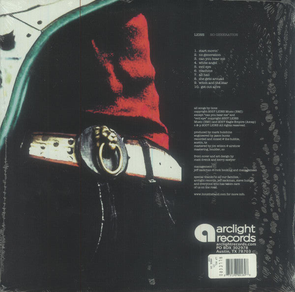 Lions : No Generation (LP, Album)