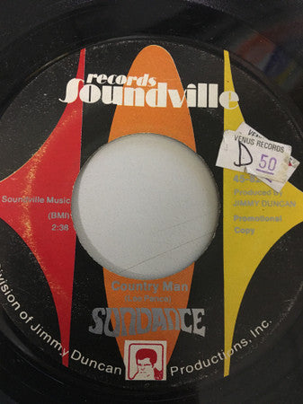 Sundance (30) : Slip Away / Country Man (7", Promo)