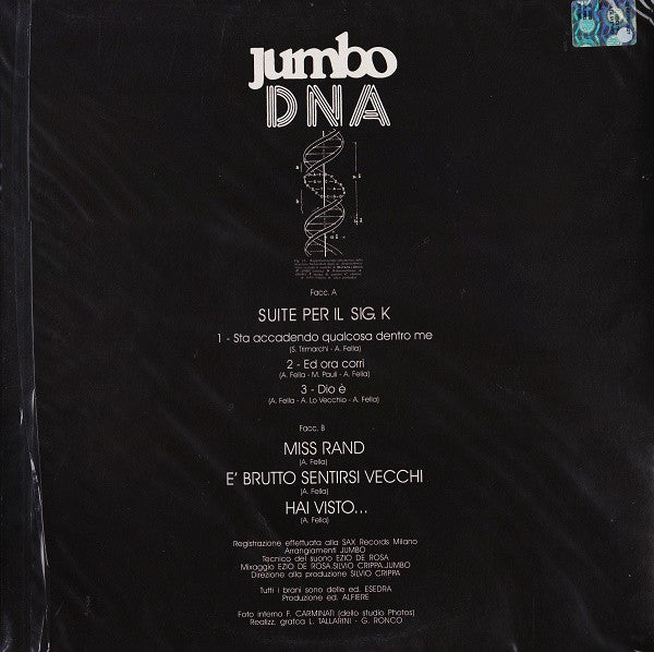 Jumbo (14) : DNA (LP, Album, RE, Gat)