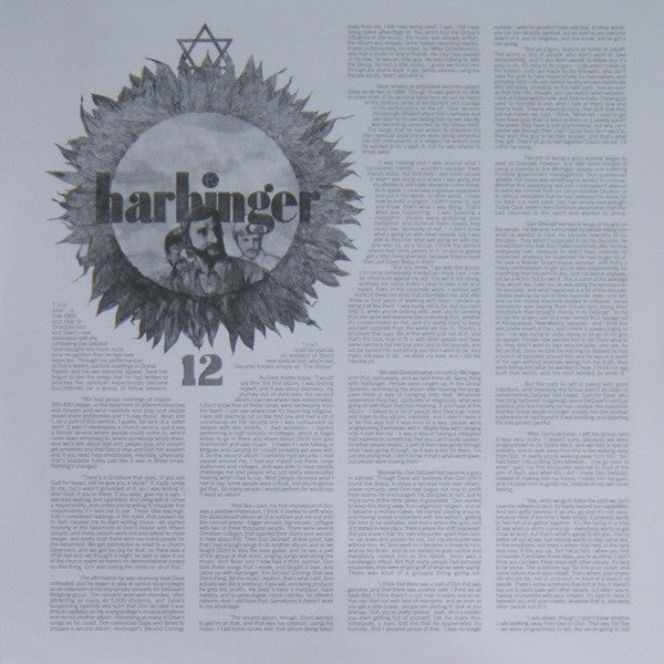 Harbinger : Second Coming (LP, Album, RE, RM)