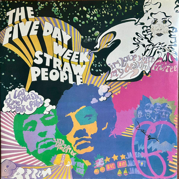 The Five Day Week Straw People : The Five Day Week Straw People (LP, Album, RE, Gat)
