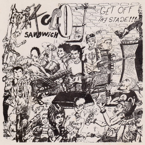 Maggot Sandwich : Get Off The Stage (LP)