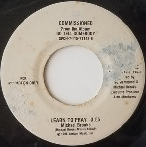 Commissioned : Learn To Pray (7", Single, Promo)