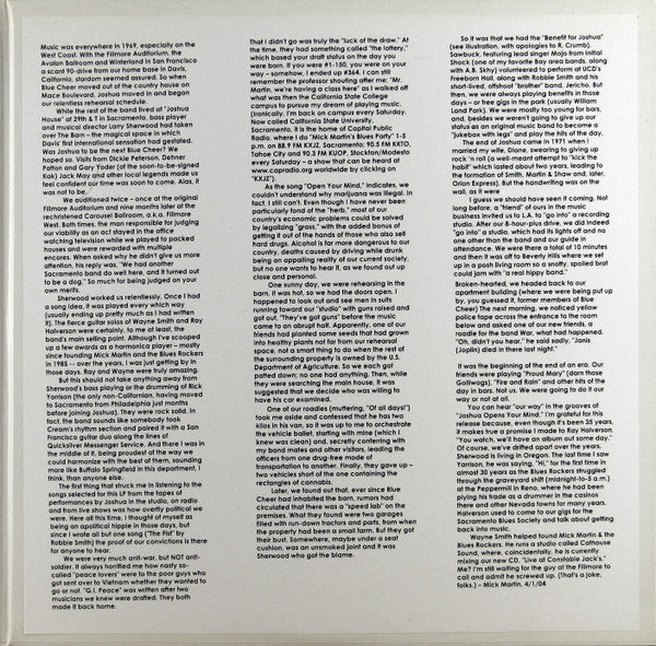 Joshua (31) : Opens Your Mind (LP, Album, Gat)