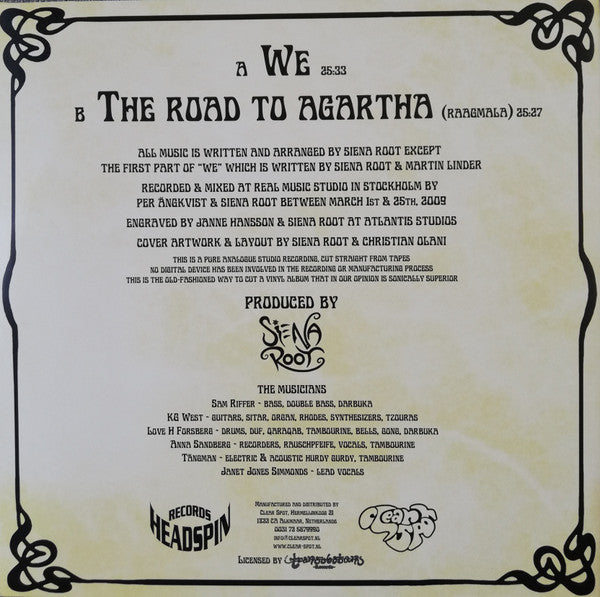 Siena Root : Different Realities (LP, Album, Ltd, Yel)