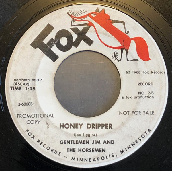 Gentleman Jim & The Horsemen : Shackled And Bound / Honey Dripper (7", Promo)