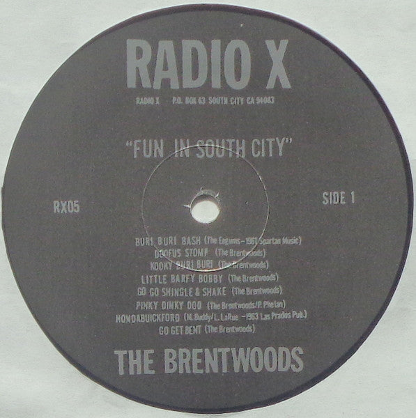 The Brentwoods : Fun In South City (LP, Album)