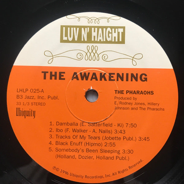 The Pharaohs (2) : Awakening (LP, Album, RE, RM, Rai)