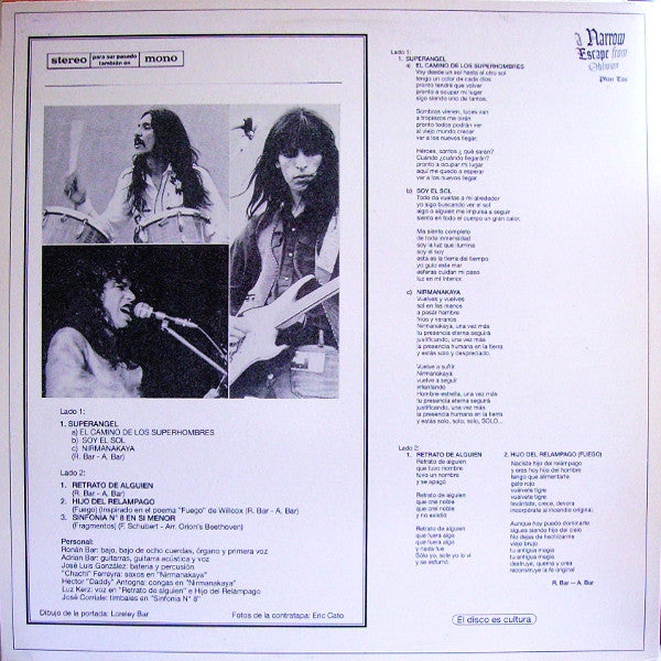 Orion's Beethoven : Superangel (LP, Album, RE)