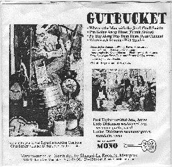 Gutbucket (4) : Where's The Man With The Jive? (7", EP, Mono)