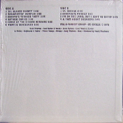 Stalk-Forrest Group* : St. Cecilia: The California Album (LP, Unofficial)